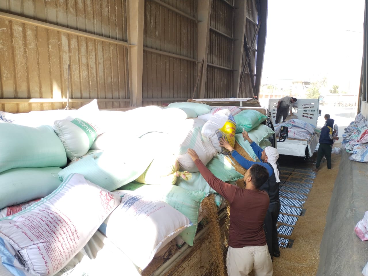 خلال التفريغ