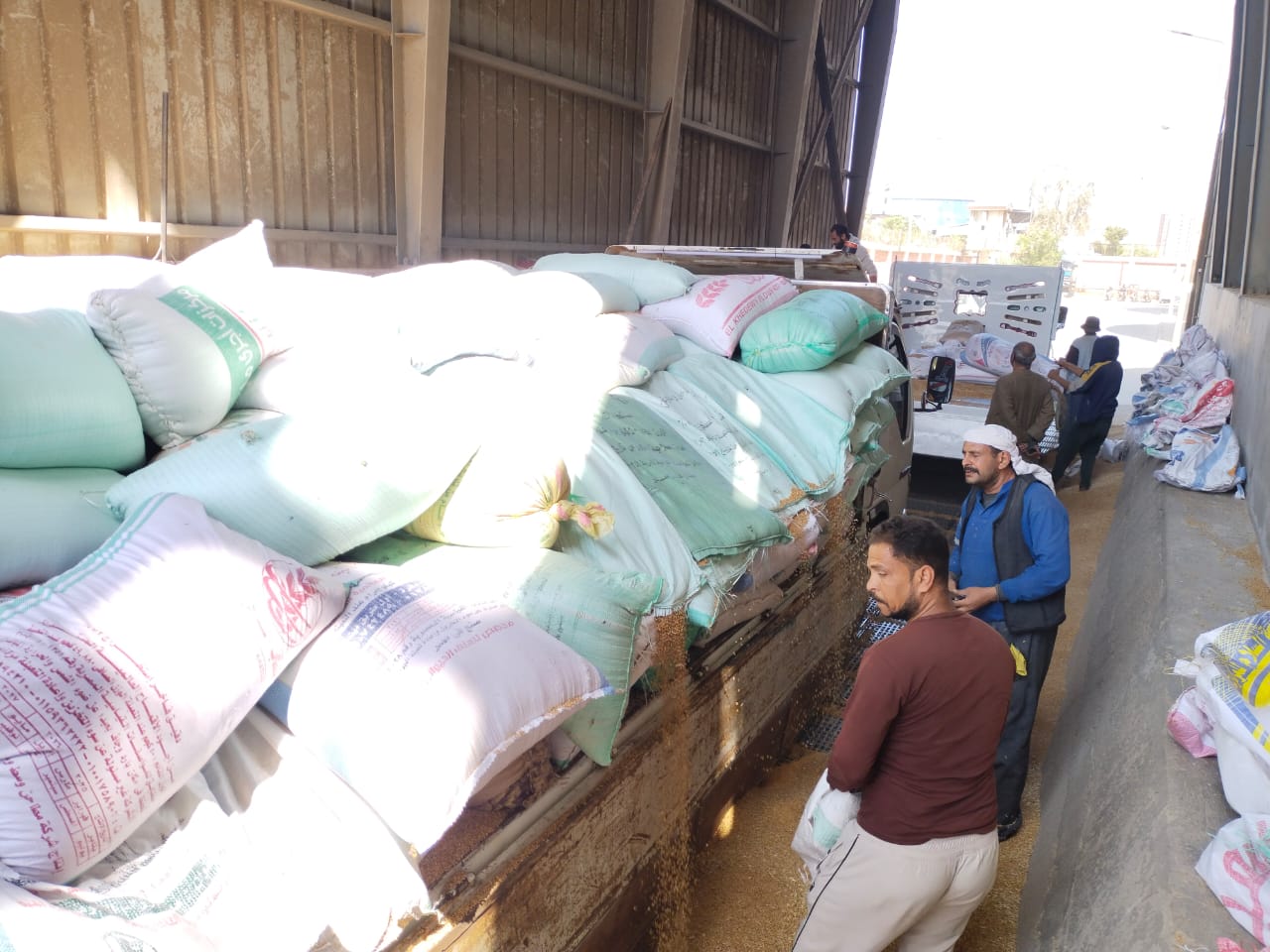 أعمال التفريغ