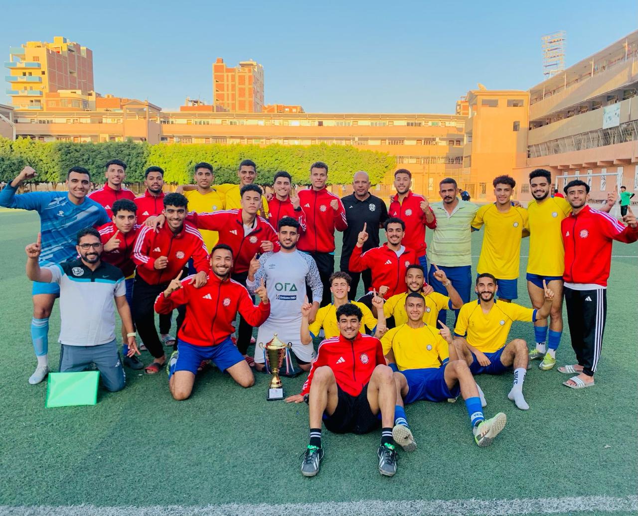 إعلان نتائج بطولة دورى كرة القدم للجامعات والمعاهد العليا المصرية (2)