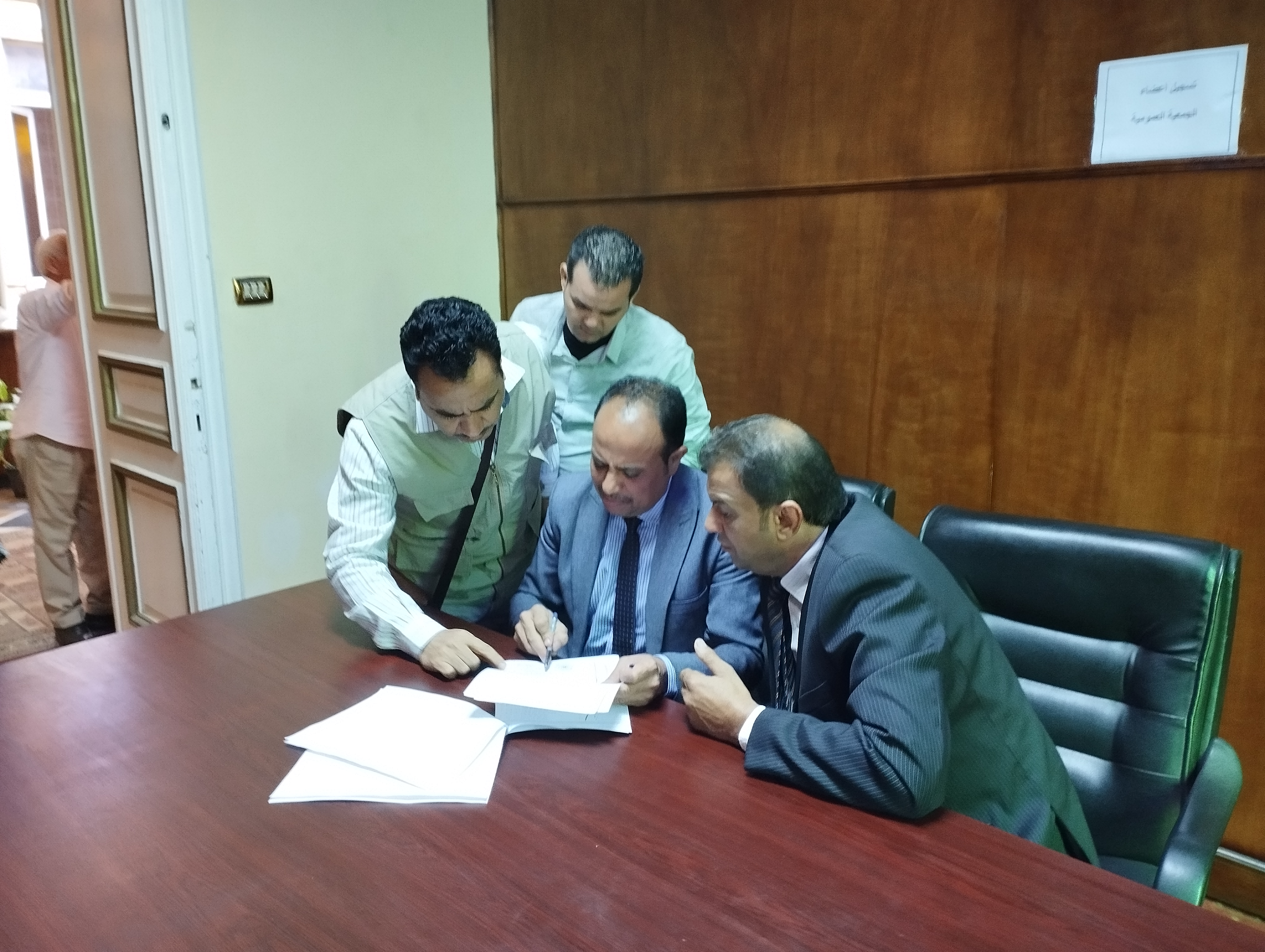 التسجيل في انتخابات نقابة الصحفيين بالإسكندرية