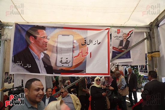 لافتات المرشحين تزين عبد الخالق ثروت (7)
