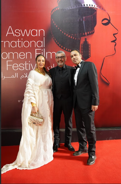 داليا البحيرى وزوجها