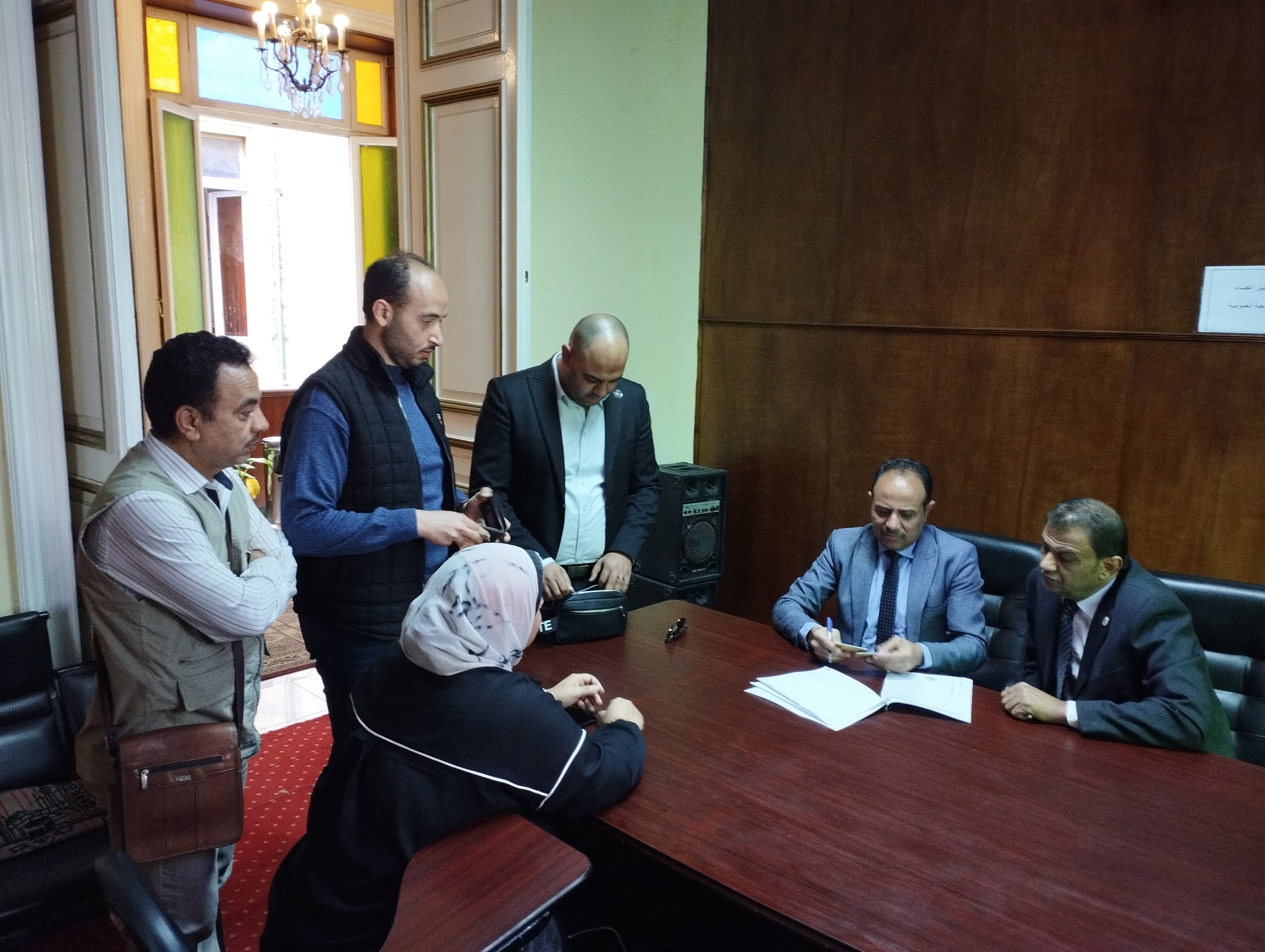 انتخابات نقابة الصحفيين في الإسكندرية