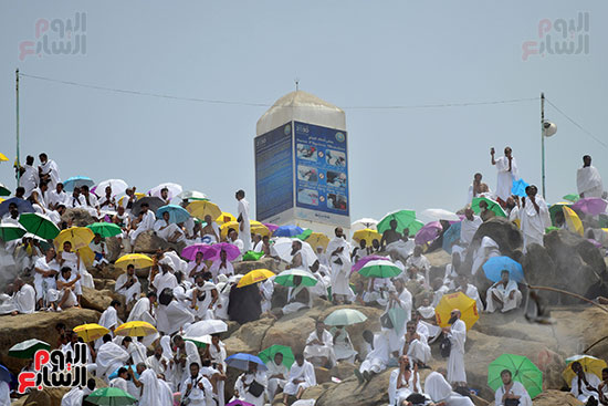 الحجاج على جبل عرفات