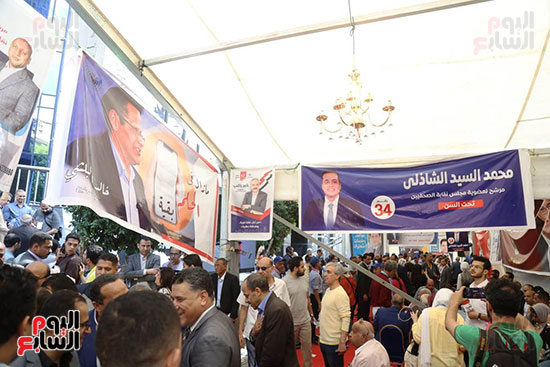لافتات المرشحين تزين عبد الخالق ثروت (9)