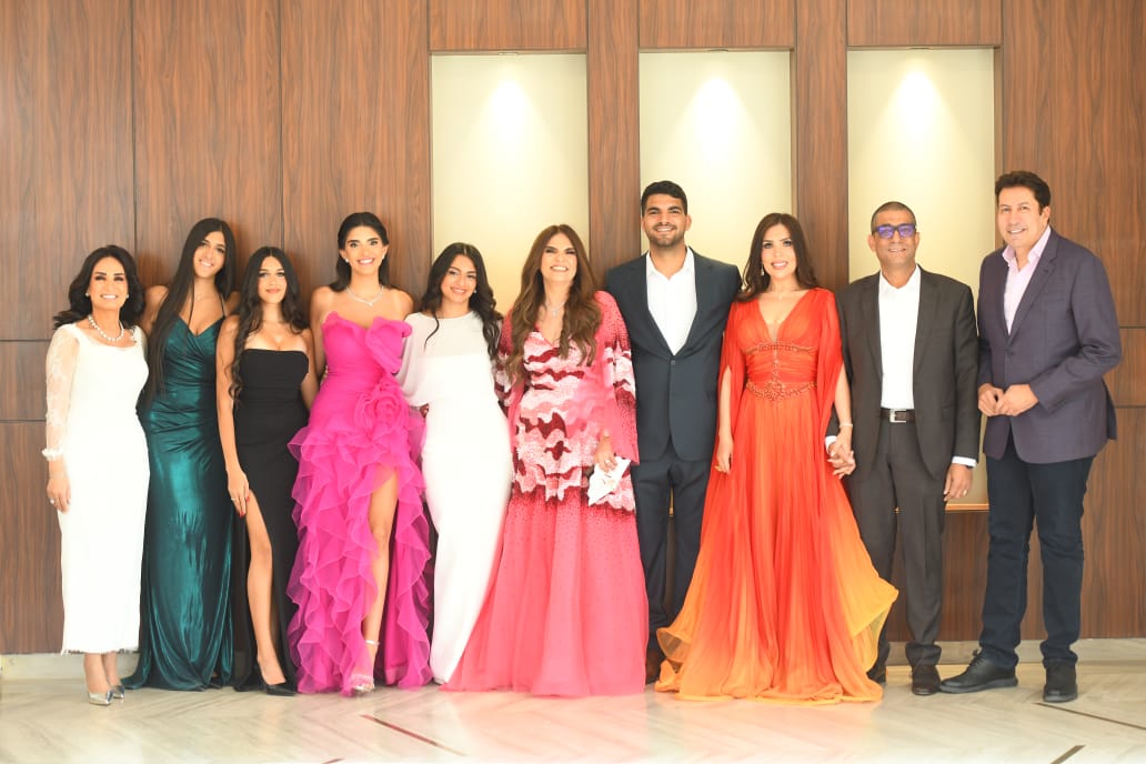 عقد قران ابنة أمل رزق بحضور هانى رمزى