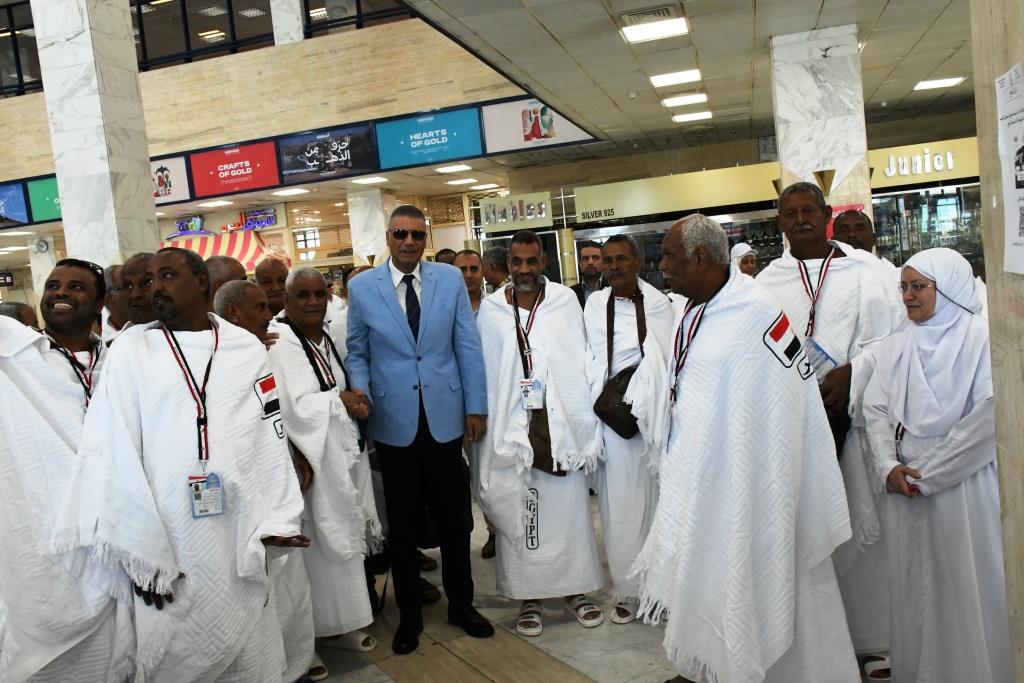 أثناء توديع الحجاج أثناء توديع الحجاج