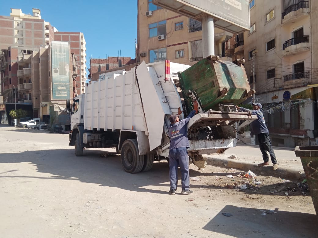 نقل القمامة بدسوق