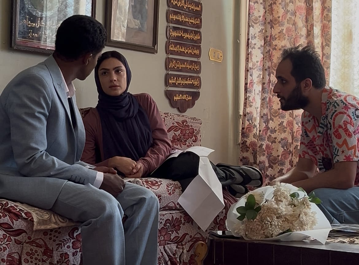 هدى المفتى فى كواليس فيلم بنات فاتن هدى المفتى فى كواليس فيلم بنات فاتن