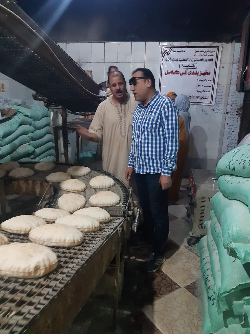 حملة تموينية على المخابز