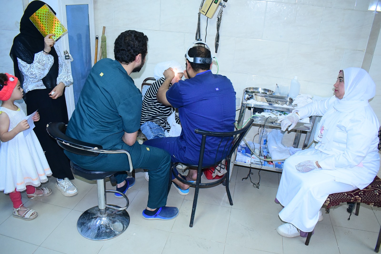 داخل العيادات 