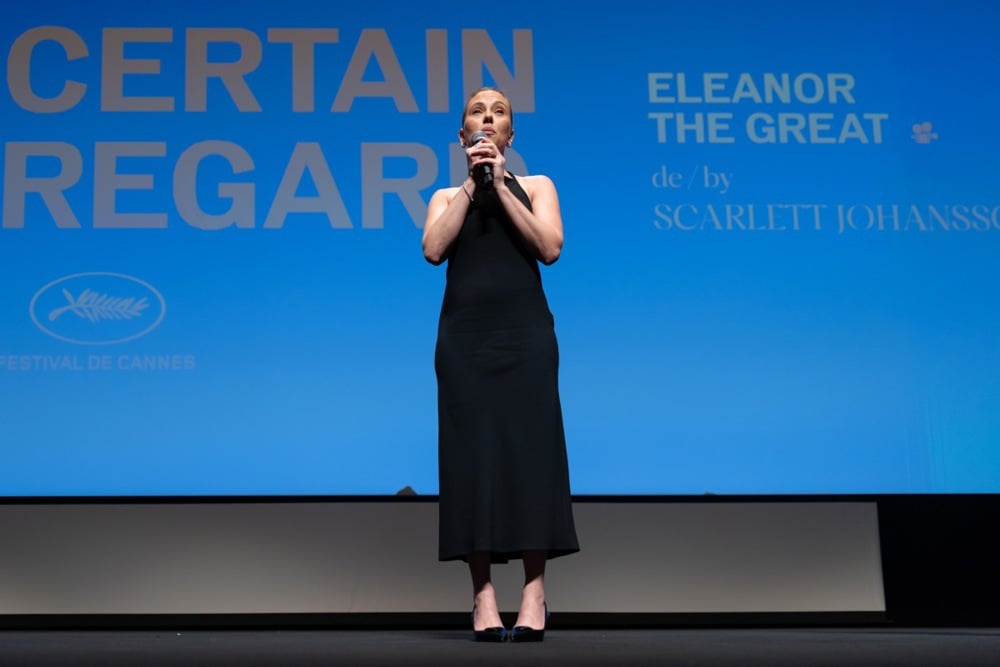 سكارليت جوهانسن تشهد عرض تجربتها الإخراجية Eleanor the Great بمهرجان كان سكارليت جوهانسن تشهد عرض تجربتها الإخراجية Eleanor the Great بمهرجان كان
