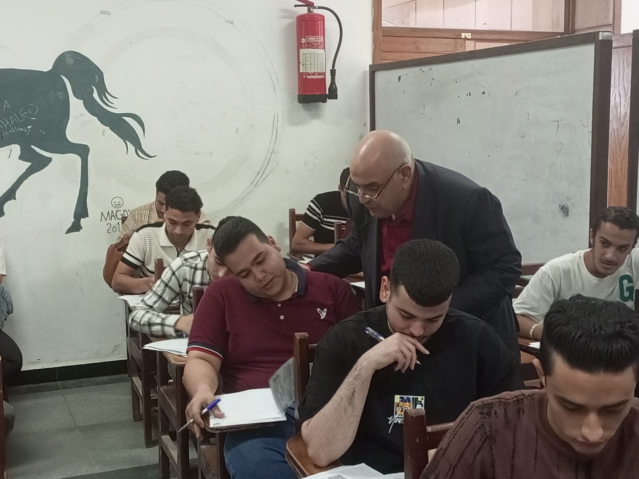 خلال الجولة