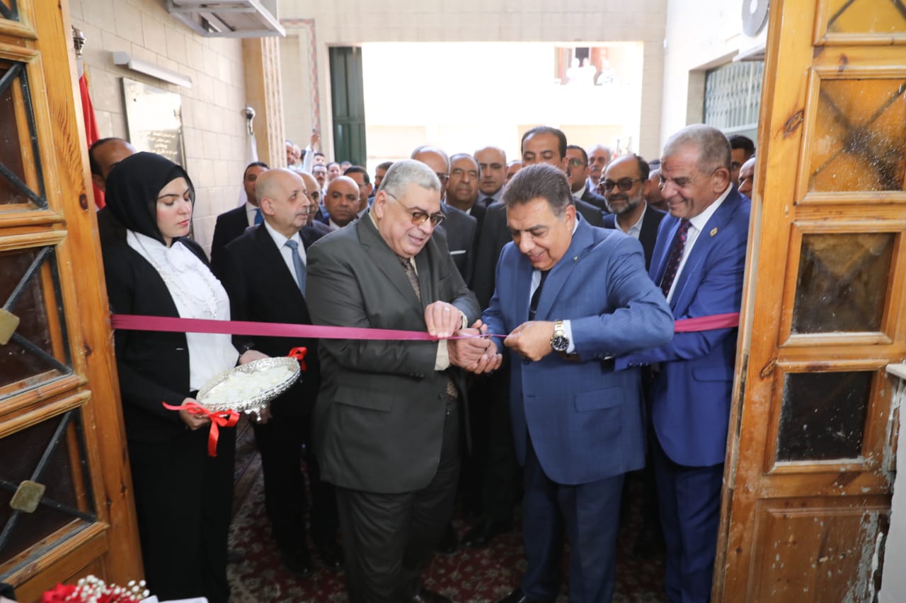 وضع حجر الأساس لمجمع محاكم مجلس الدولة (8)