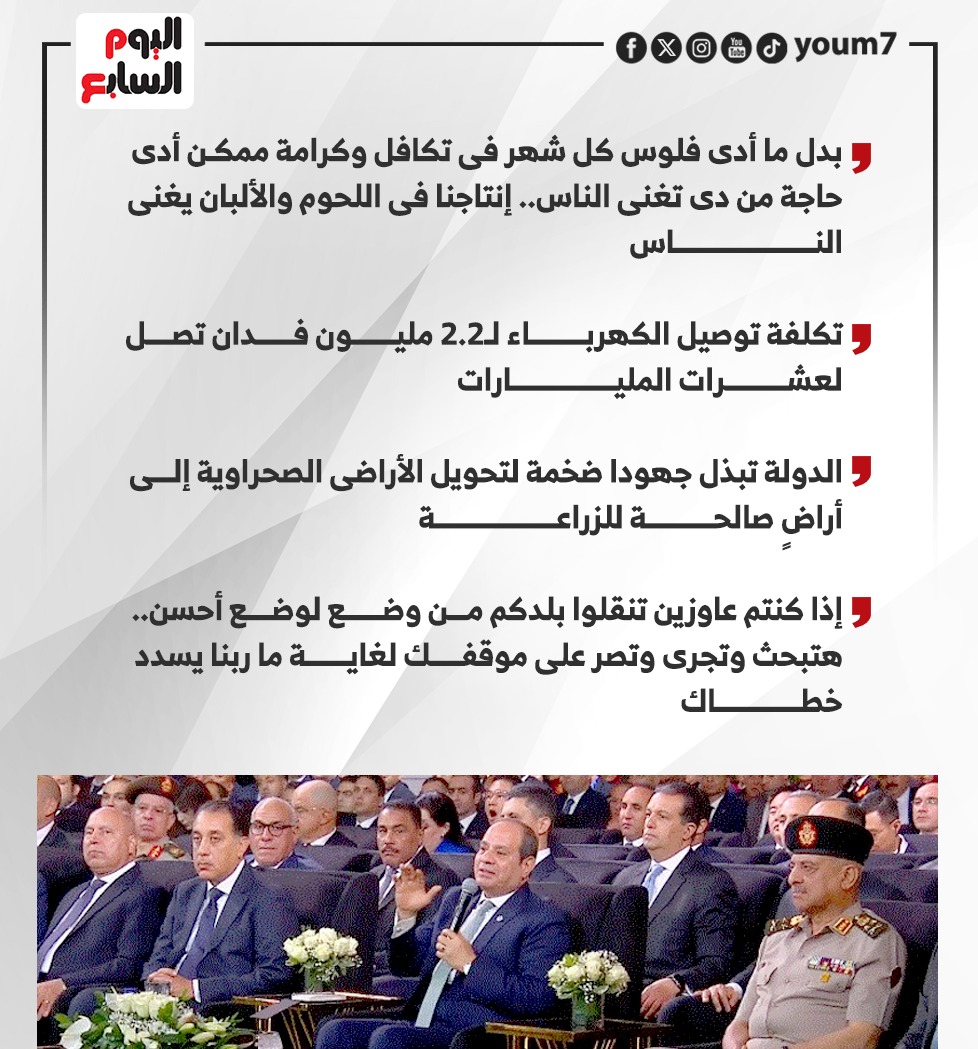 رسائل مهمة للرئيس خلال فعاليات موسم حصاد القمح