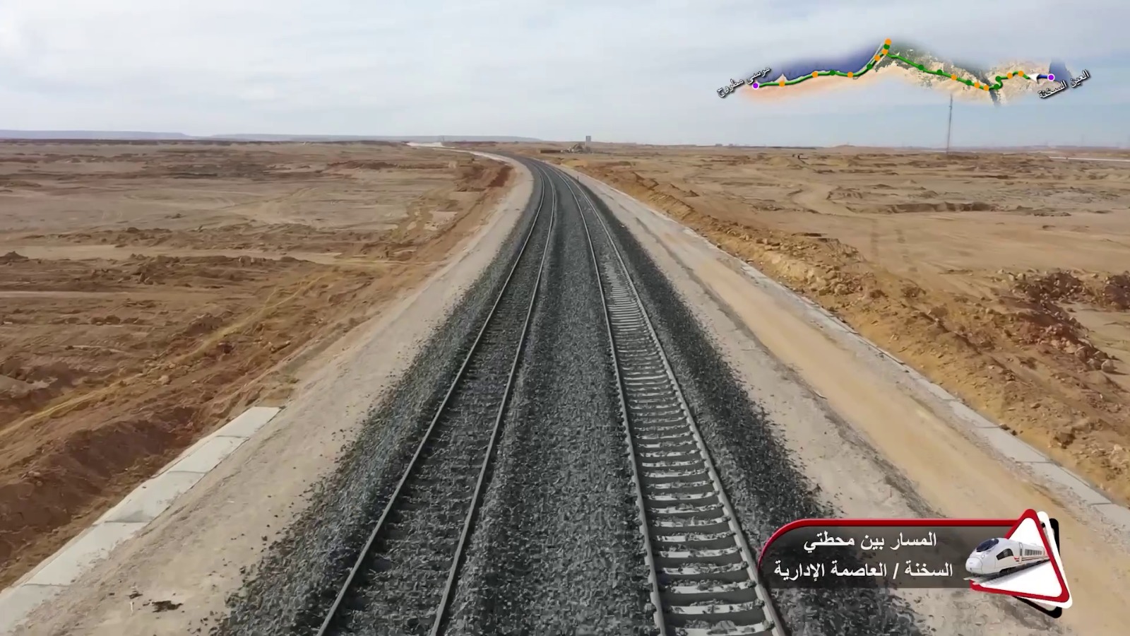 المسار بين محطتين المسار بين محطتين