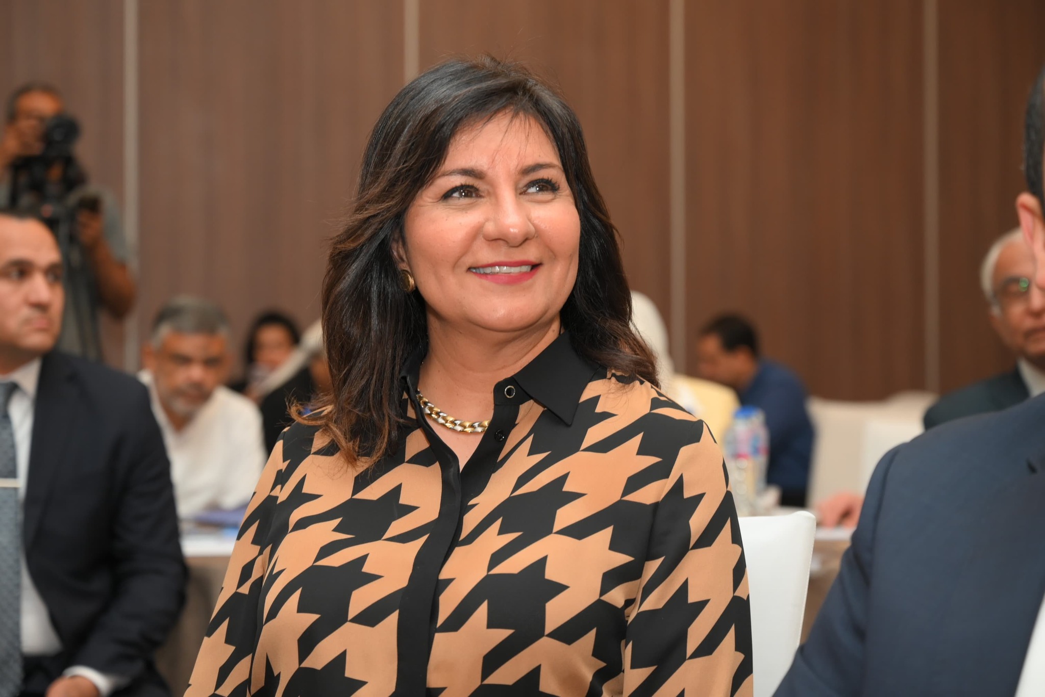 السفيرة نبيلة مكرم رئيس الأمانة الفنية للتحالف الوطني للعمل الأهلي التنموي