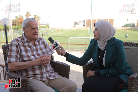 محسن صلاح رئيس نادي المقاولون (2)