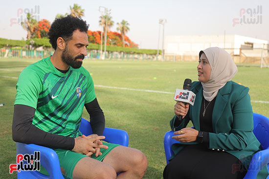 محمود ابو السعود حارس مرمى المقاولون العرب (2)