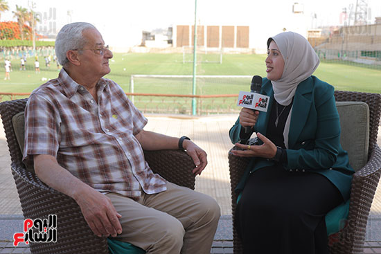 محسن صلاح رئيس نادي المقاولون (1)