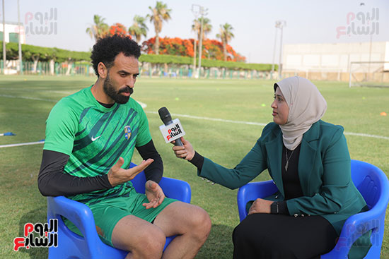 محمود ابو السعود حارس مرمى المقاولون العرب (3)