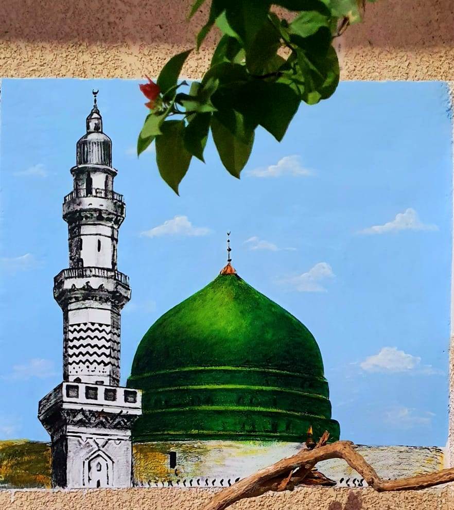 رسومات بأيادي شباب المبدعين قبل موسم الحج بالأقصر رسومات بأيادي شباب المبدعين قبل موسم الحج بالأقصر