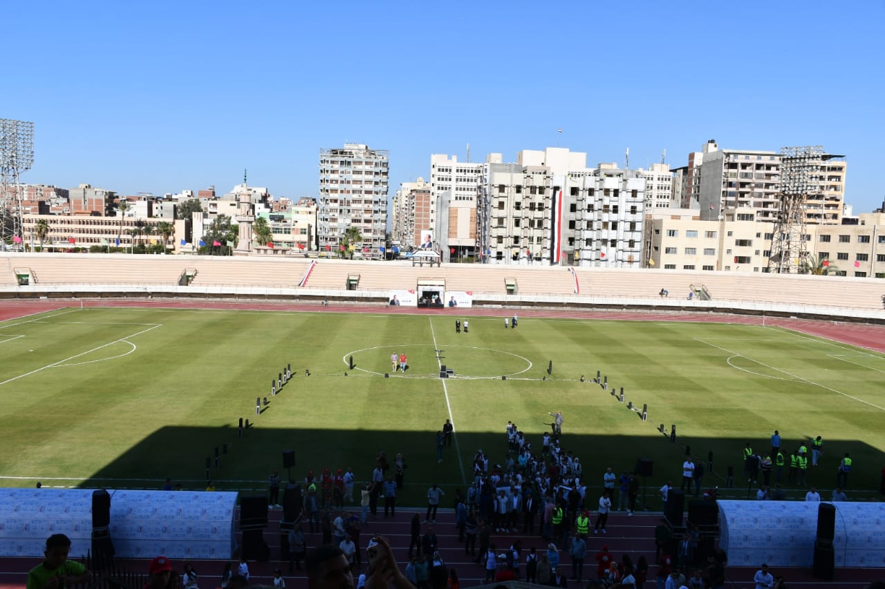 تطوير ستاد المنصورة (8)