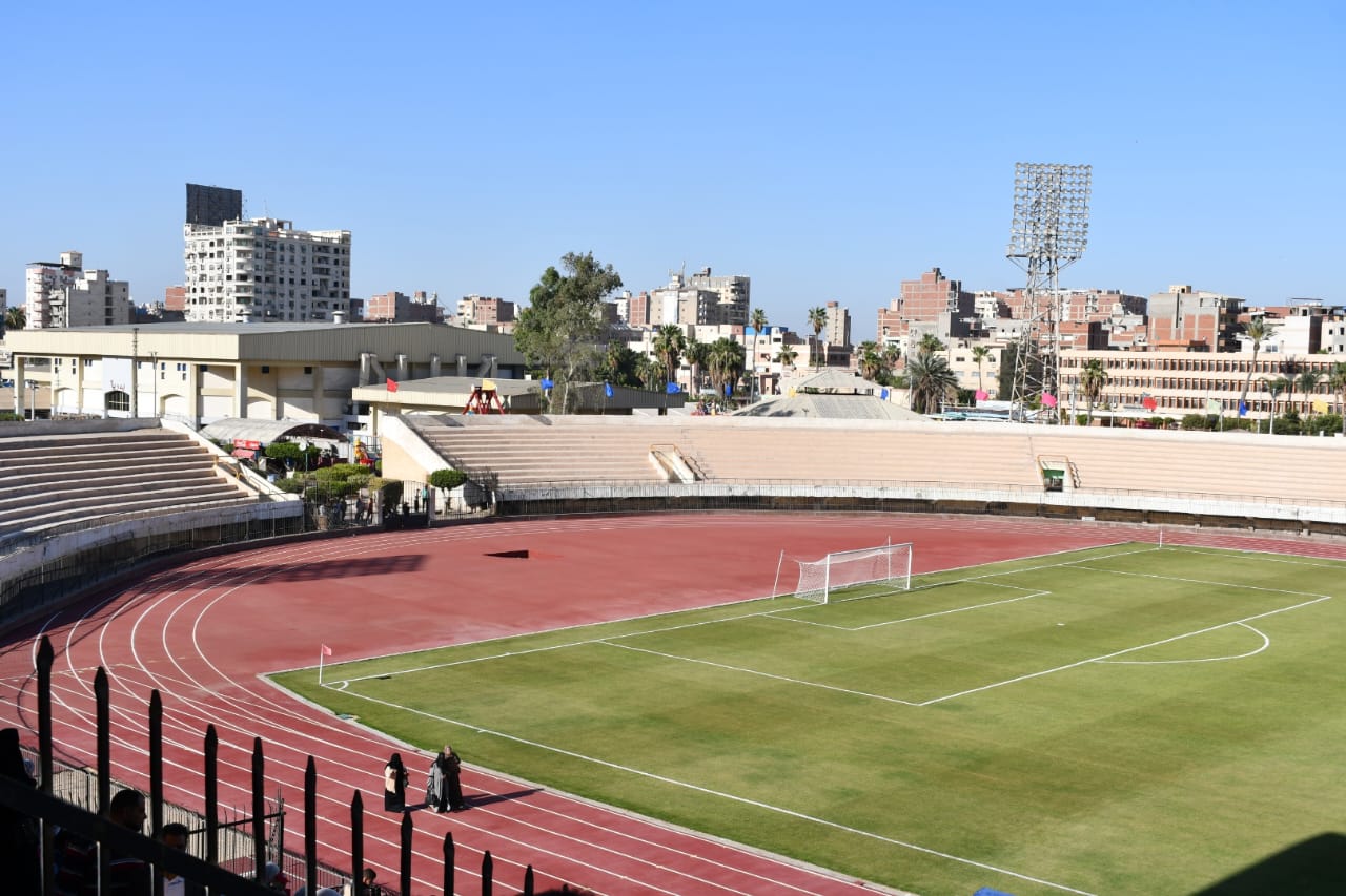 تطوير ستاد المنصورة (9)