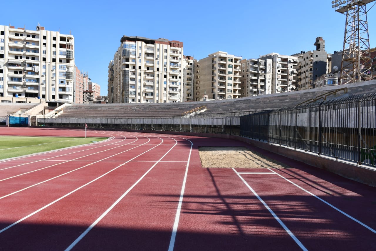 تطوير ستاد المنصورة (1)