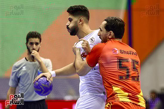 فريق رجال كرة اليد  الزمالك و نظيره الترجي التونسي (6)