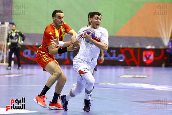 فريق رجال كرة اليد  الزمالك و نظيره الترجي التونسي (12)