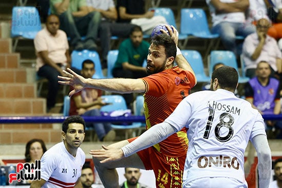 فريق رجال كرة اليد  الزمالك و نظيره الترجي التونسي (22)