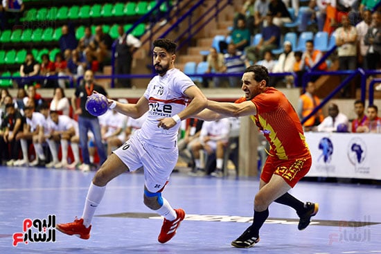 فريق رجال كرة اليد  الزمالك و نظيره الترجي التونسي (9)