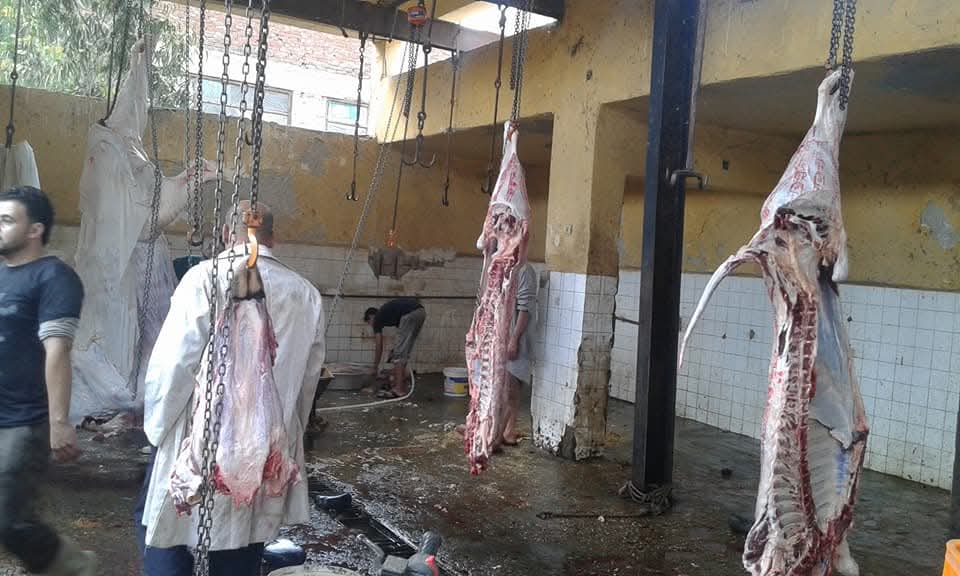 صالة الذبح قبل التطوير