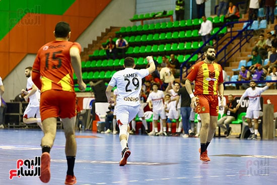فريق رجال كرة اليد  الزمالك و نظيره الترجي التونسي (26)