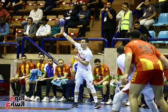 فريق رجال كرة اليد  الزمالك و نظيره الترجي التونسي (8)