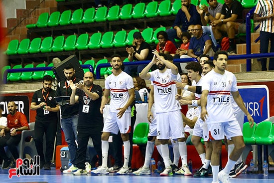 فريق رجال كرة اليد  الزمالك و نظيره الترجي التونسي (7)