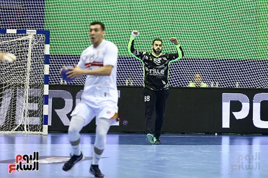 فريق رجال كرة اليد  الزمالك و نظيره الترجي التونسي (17)