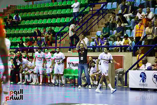 فريق رجال كرة اليد  الزمالك و نظيره الترجي التونسي (5)
