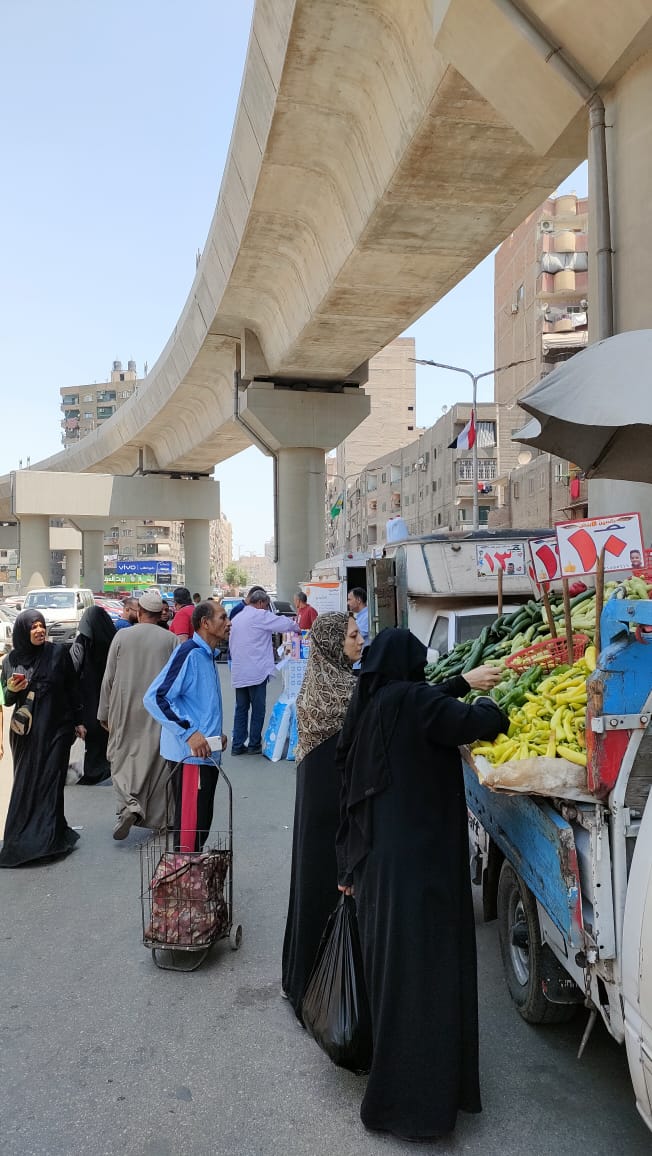 سوق اليوم الواحد في حي إمبابة (2)