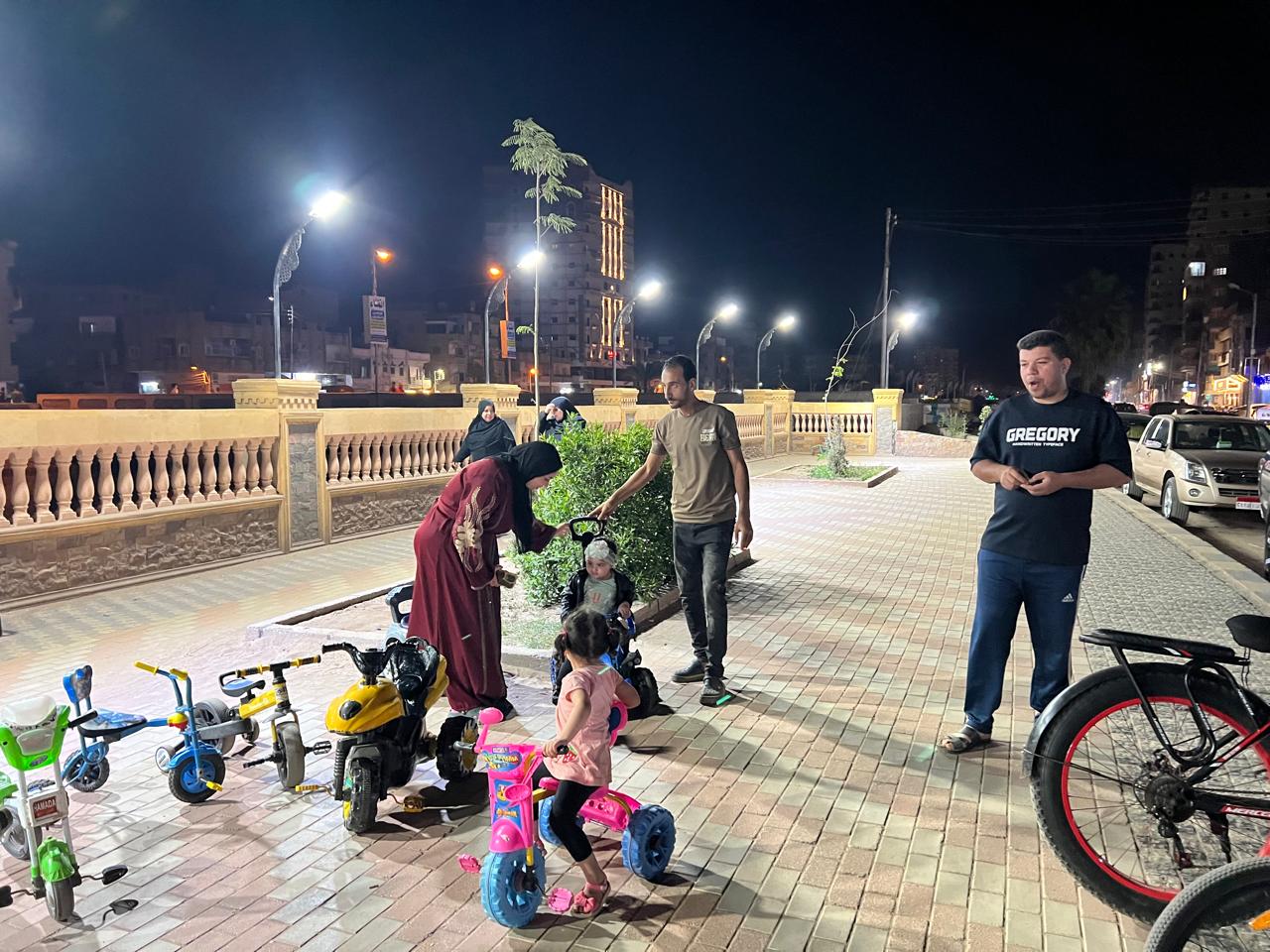 أجواء الممشي السياحي بالدقهلية أجواء الممشي السياحي بالدقهلية