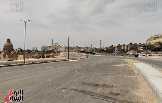 أعمال التطوير الجارية بميدان السيدة عائشة ومحيطه (1)