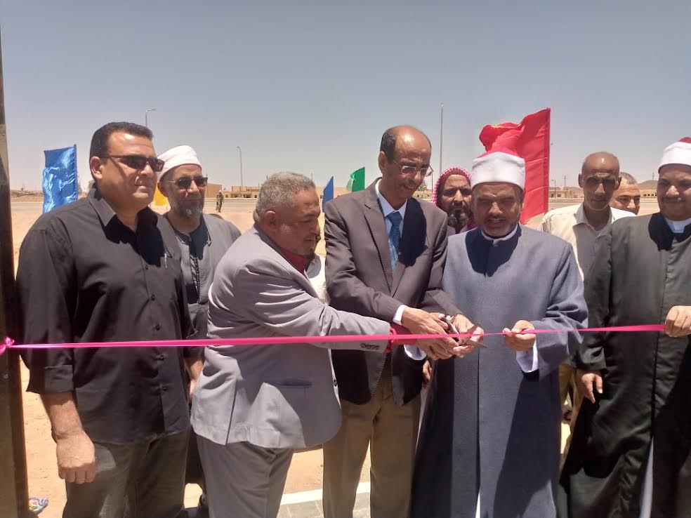 جانب من افتتاح أحد المساجد
