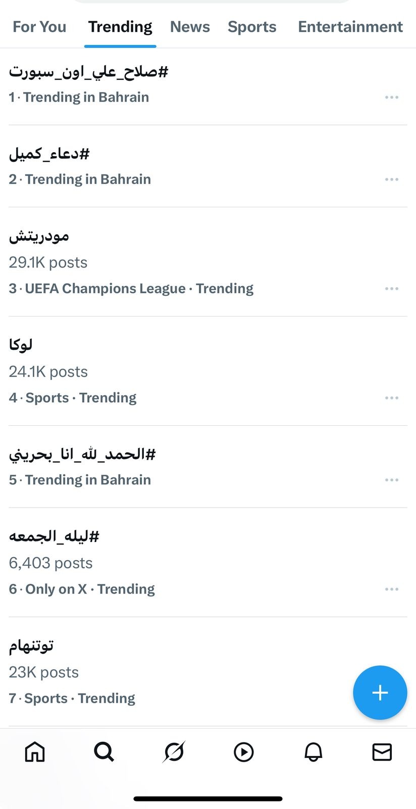 صلاح على أون سبورت تريند (5)