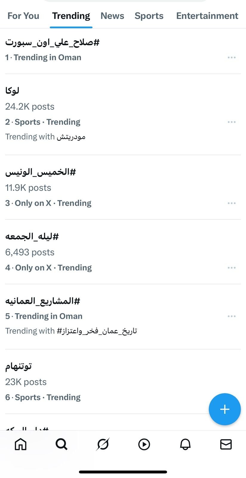 صلاح على أون سبورت تريند (4)