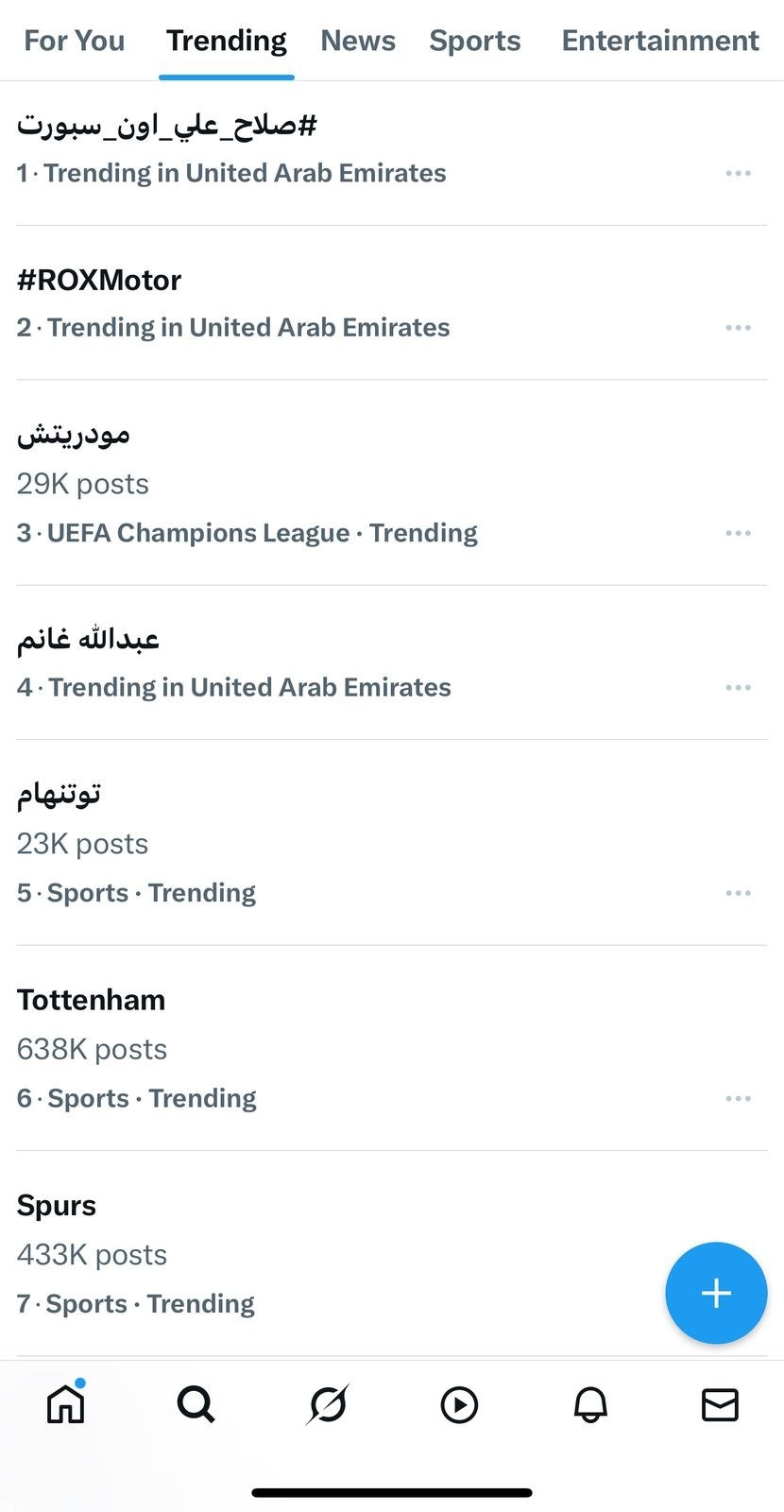 صلاح على أون سبورت تريند (3)