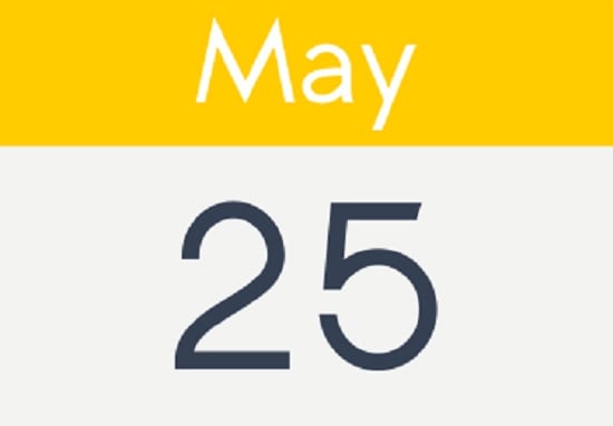 25 مايو 25 مايو
