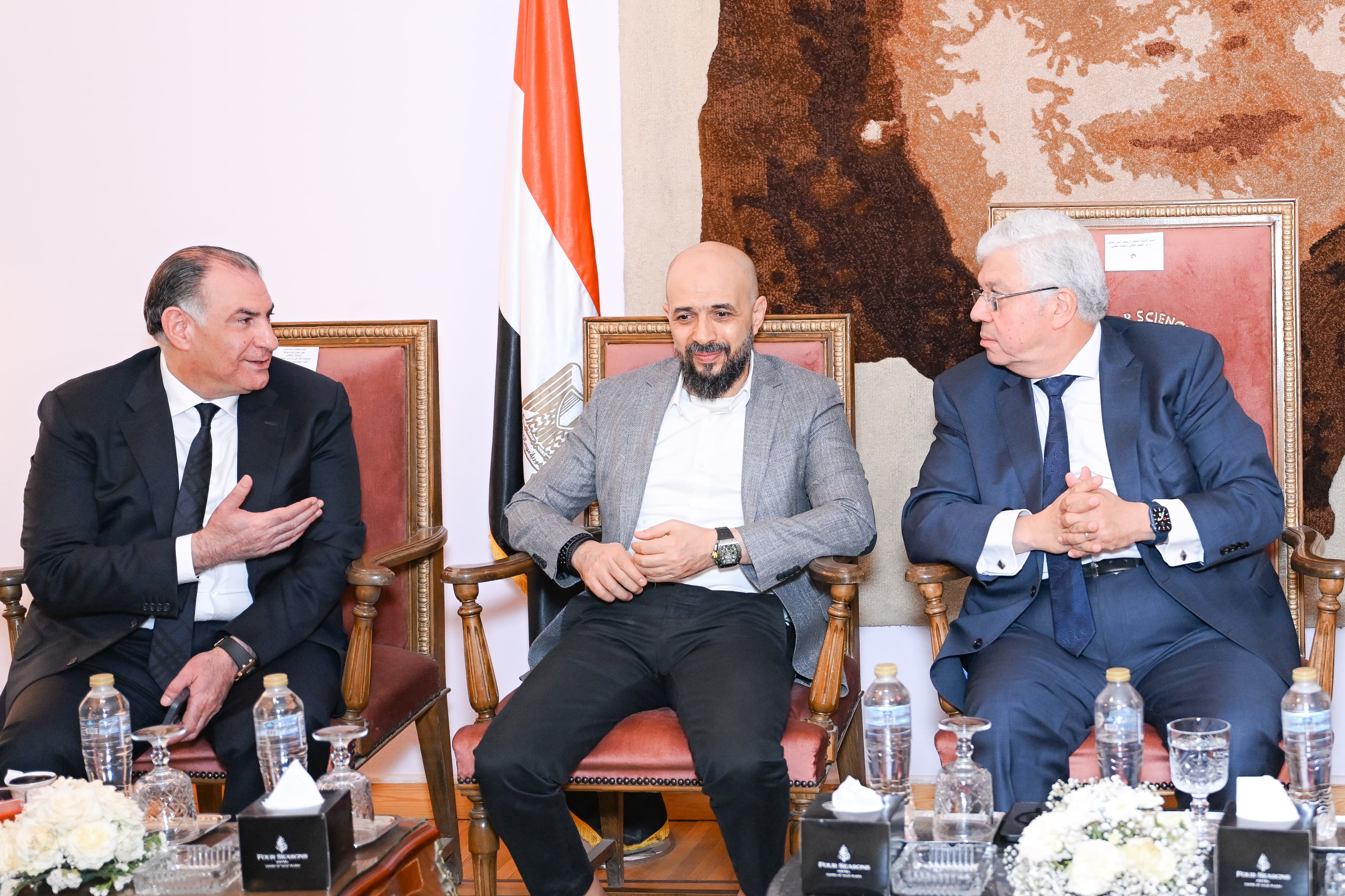 جامعة مصر للعلوم والتكنولوجيا تستضيف انعقاد المجلس الأعلى للجامعات الخاصة والأهلية برئاسة د. أيمن عاشور (10)