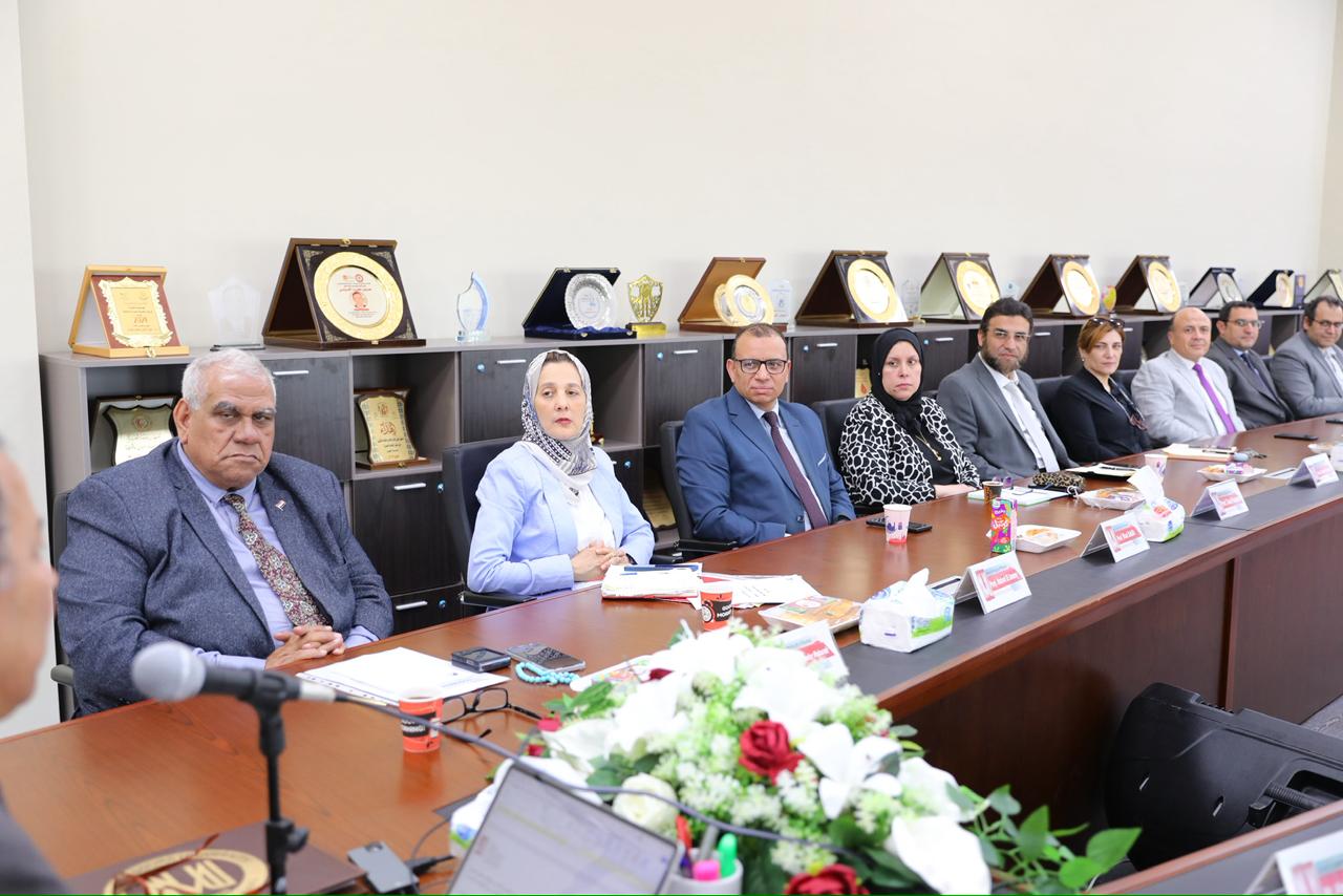 انعقاد مجلس جامعة المنصورة الجديدة