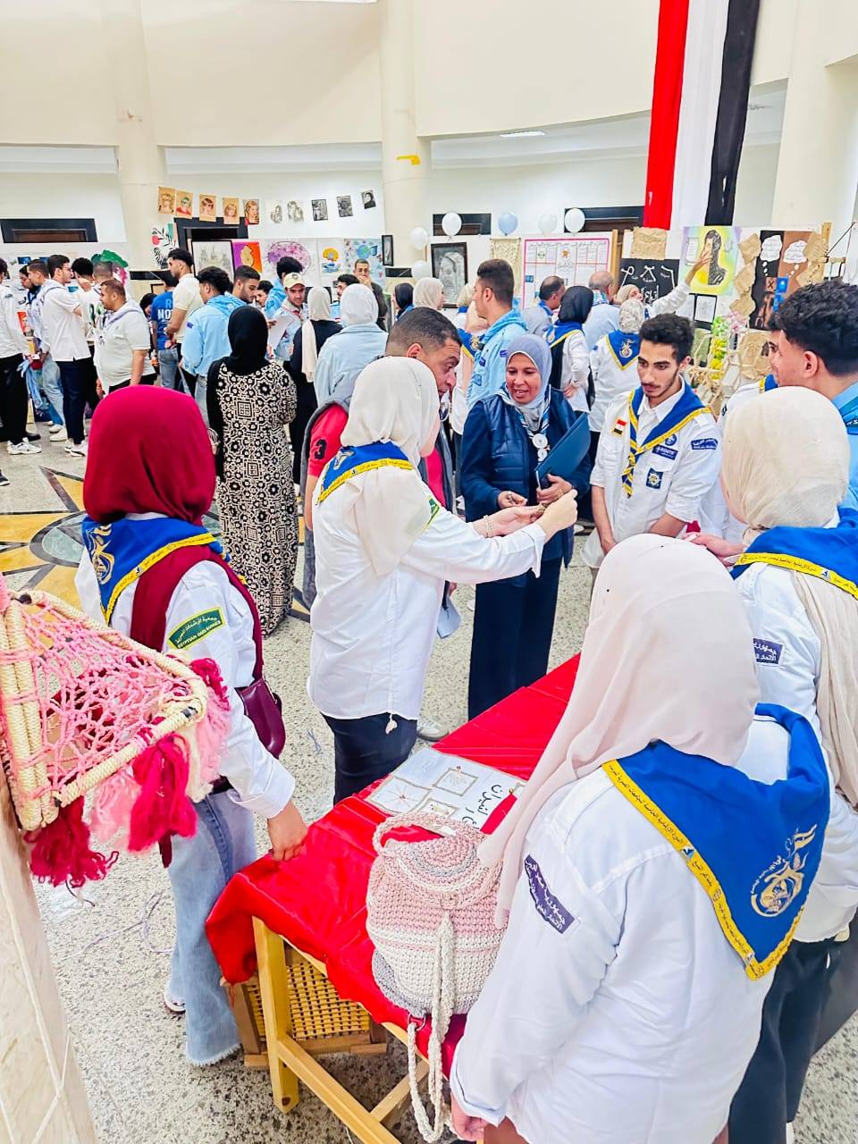 نشاطة الجوالة بجامعة كفر الشيخ